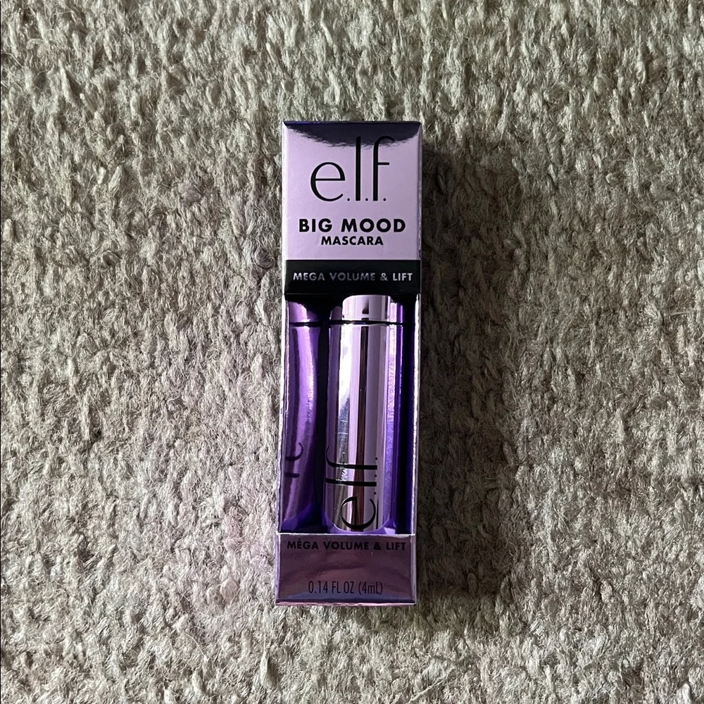 🤎5 For $25🤎 ELF Big Mood Mega Volume & Lifting Mascara Travel Size